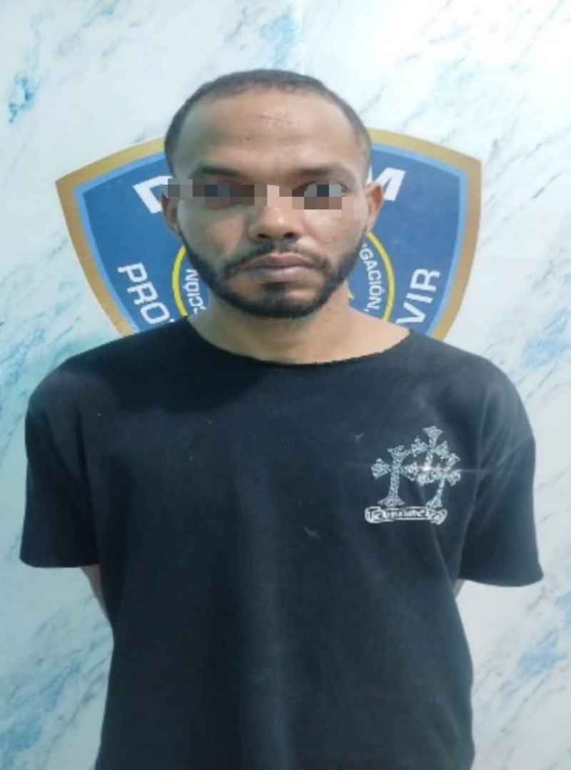 Melvin Ramón Vásquez, presunto autor de doble homicidio en Sabana Perdida
