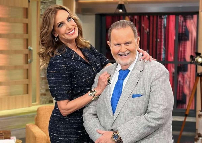 Lili Estefan y Raúl de Molina.