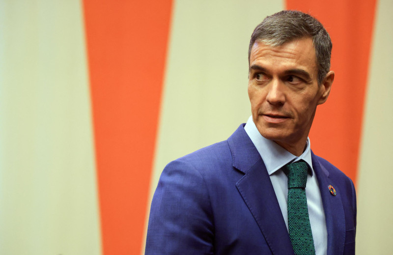 El presidente del Gobierno español, Pedro Sánchez