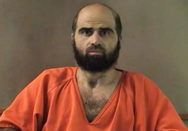 Hasan, psiquiatra del Ejército de Estados Unidos, asesinó a 13 personas en Fort Hood en 2009.