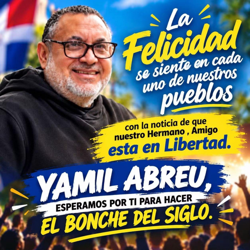 Se desconoce la fecha en que Yamil Abreu Navarro llegará a República Dominicana.