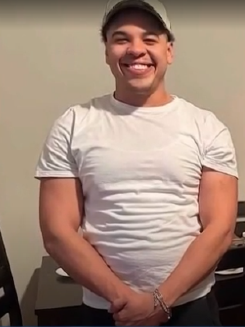 El joven dominicano Darrel Rodríguez, de 26 años. Foto extraída de Telemundo 47.