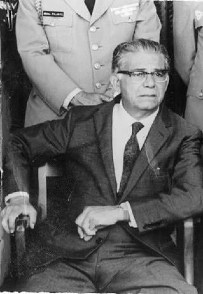 Ex presidente Joaquín Balaguer. Imagen de archivo.