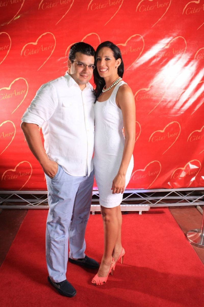 Víctor Gómez y Rosemary Aybar.
