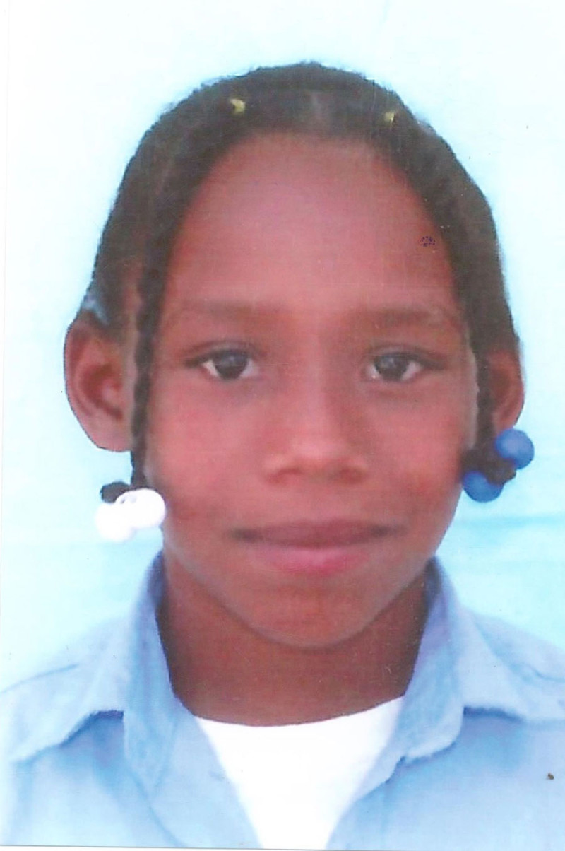 La niña de diez años Faceli Turbí, desaparecida desde el 17 de julio.