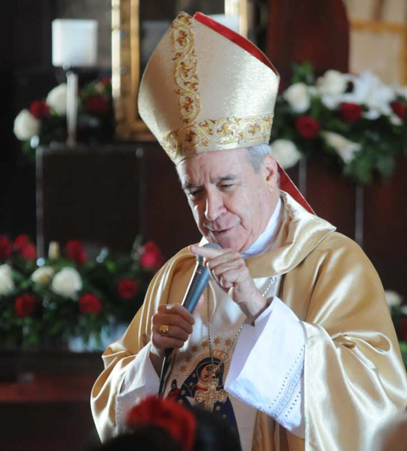 Ceremonia religiosa. El cardenal López Rodríguez oficiará la misa de hoy en la Catedral Primada de América, a las 6:00 de la tarde.