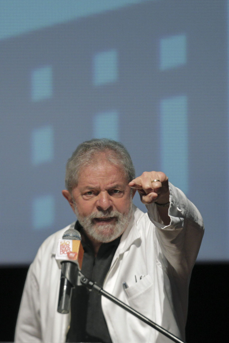 Política. El expresidente de Brasil, Luiz Inácio da Silva.