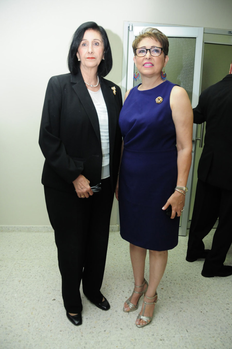 Rosalía Álvarez y Carmen Merino.