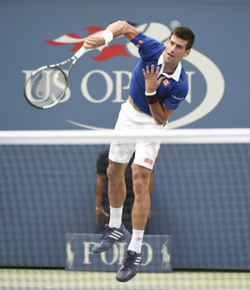 Susto. Novak Djokovic tuvo un digno rival, que le puso a sudar abundante, en el italiano Andrea Seppi.