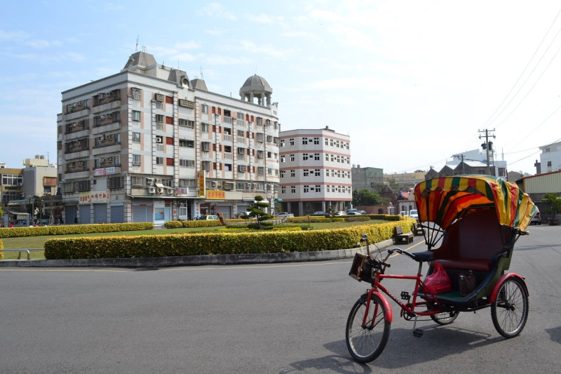 Transporte.  El triciclo es el medio más  usado para recorrer las calles de Lukang, gracias a que las principales atracciones no se encuentran muy alejadas unas de otras. ©Yaniris López