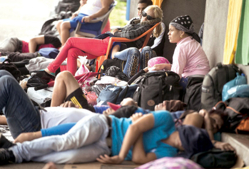 Frontera nica. Miles de migrantes cubanos se encuentran varados en Costa Rica, en ruta para llegar a los Estados Unidos.