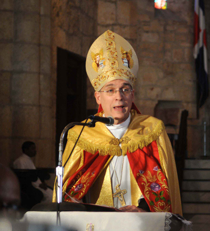 Sacerdote.- El obispo auxiliar de Santo Domingo, Víctor Masalles.