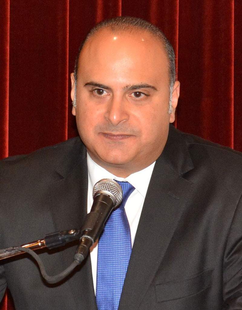 Samir Rizek, colaborador del deporte en la Provincia Duarte.