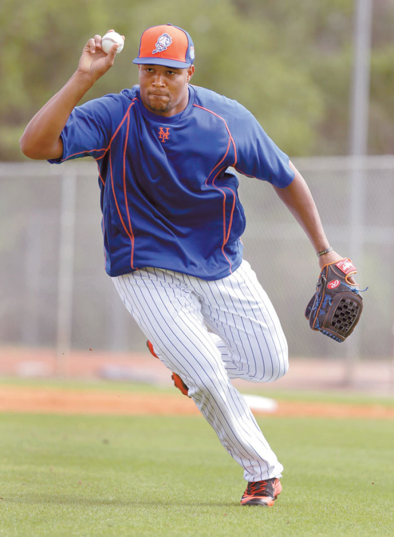 Jeurys Familia se reportó en excelentes condiciones físicas al campo de entrenamientos de los Mets de Nueva York.