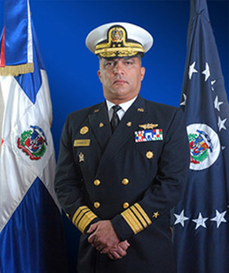 Vicealmirante Edwin Dominici.