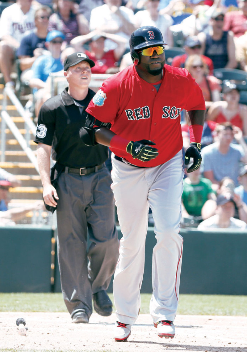 David Ortiz empezará la última temporada de su exitosa carrera, sobre todo con los Medias Rojas de Boston.