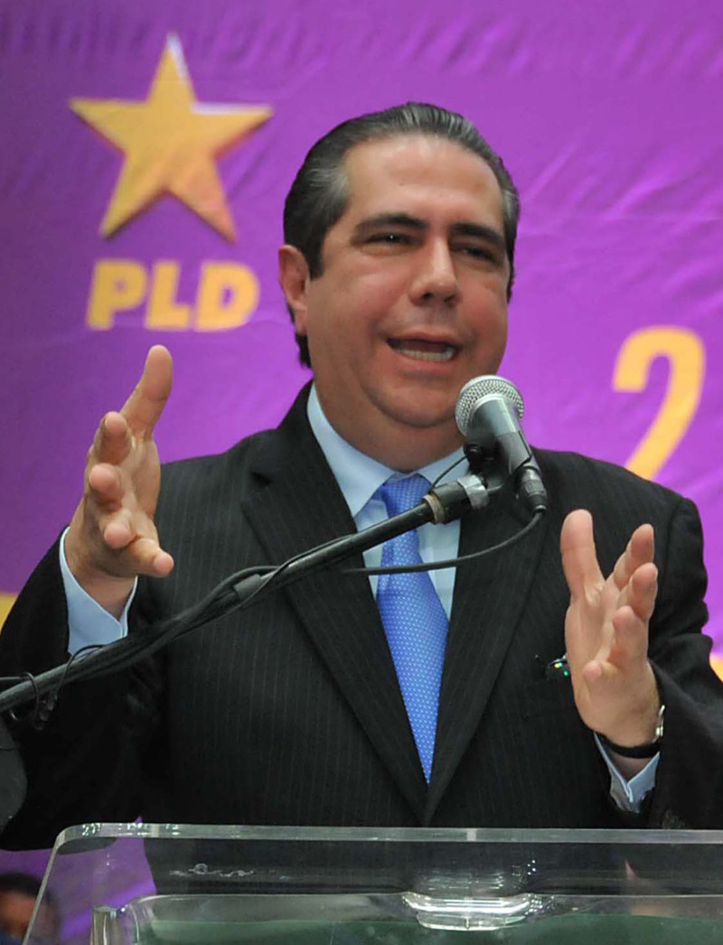 Franciso Javier García, coordinador de campaña PLD.