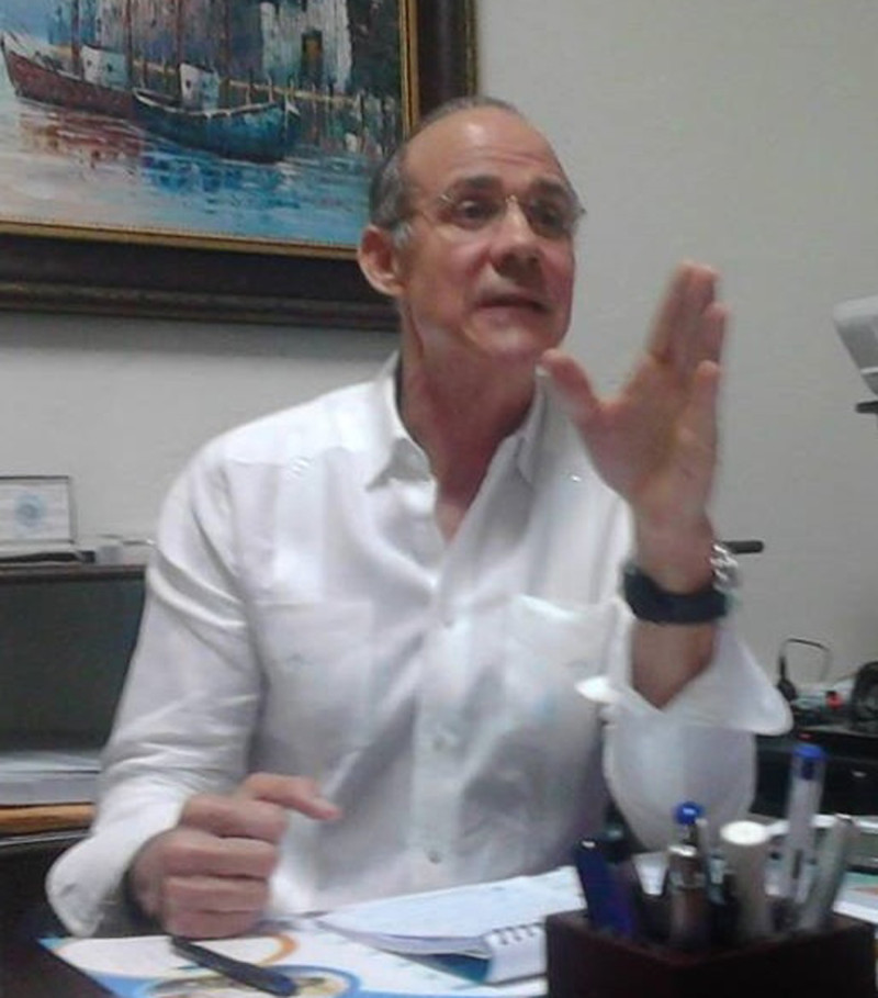 Milton Ginebra, director del Consejo Dominicano de Pesca y Acuicultura (Codopesca).
