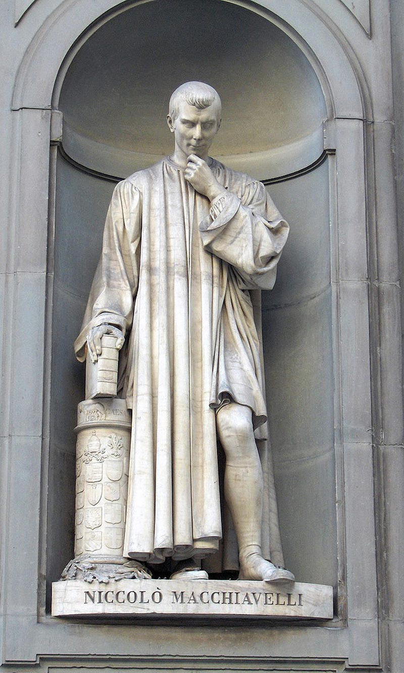 Pensador. Nicolás Maquiavelo, diplomático, filósofo, político y escritor italiano. figura relevante del Renacimiento de ese país.