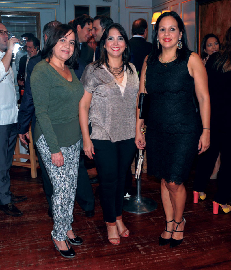 Prisca Luna, Liset Ocando e Isabel Puig.