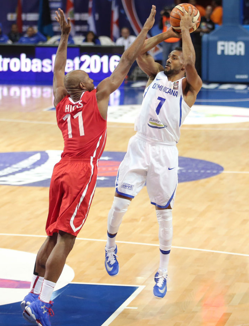 Sadiel Rojas, de República Dominicana, fue el mejor encestador en la victoria de ayer sobre Panamá para lograr la medalla de bronce en el Centrobasket.