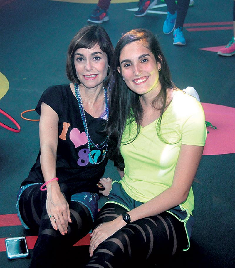 Vicky Hormazabal y Daniela Bergés.