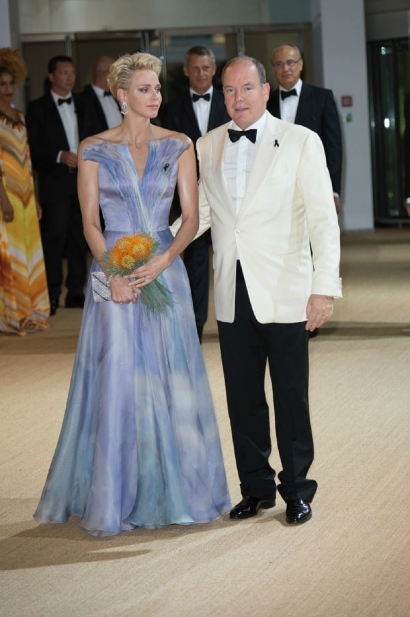 Los príncipes Charlene y Alberto de Mónaco  (Getty Images)