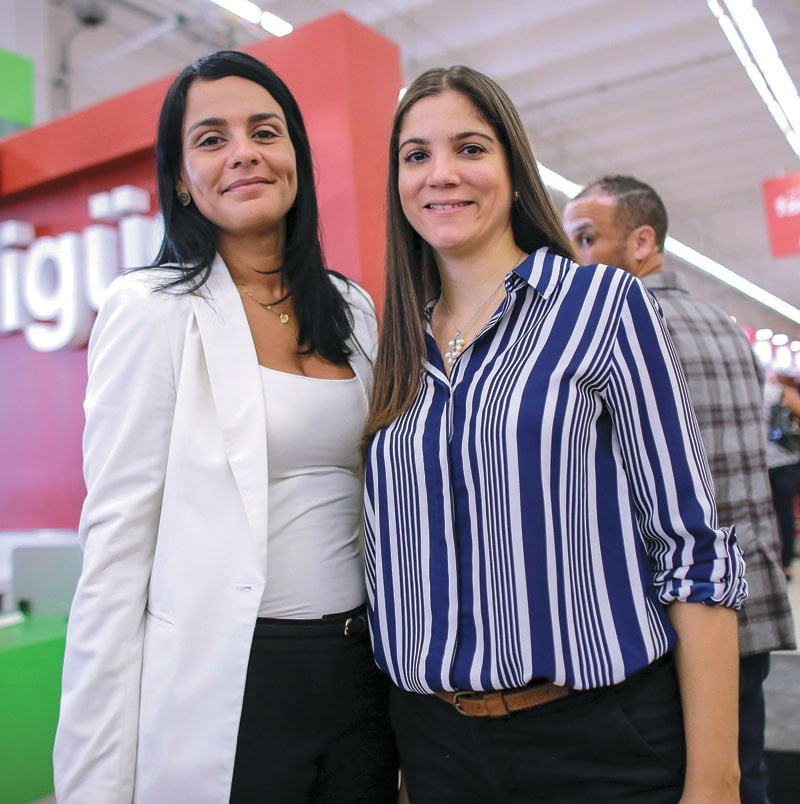Alicia Cantisano y Julissa Almonte.