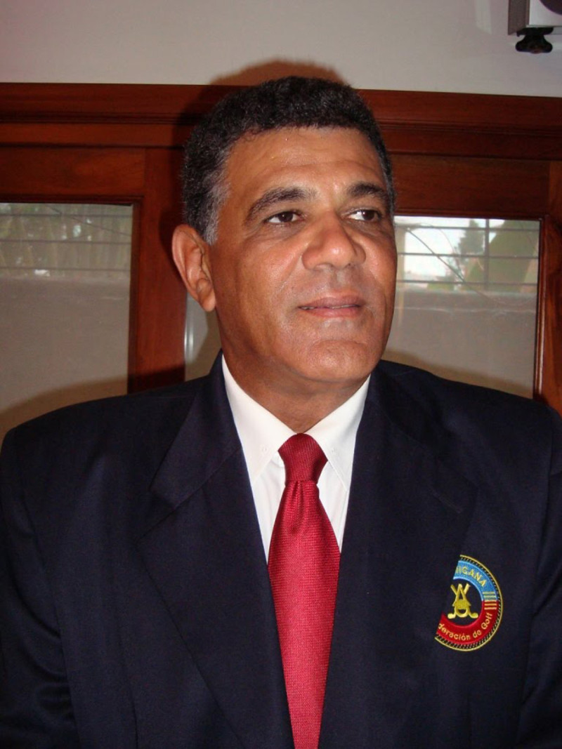Rafael Villalona Calero, presidente de la Federación Dominicana de Golf (Fedogolf).