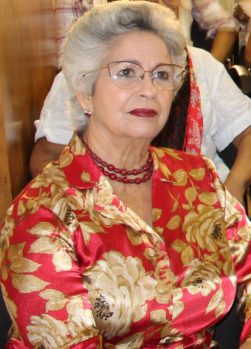Doña Noris González, vicepresidenta del Comité Ejecutivo Nacional del Consejo Internacional de Museos (ICOM-RD).