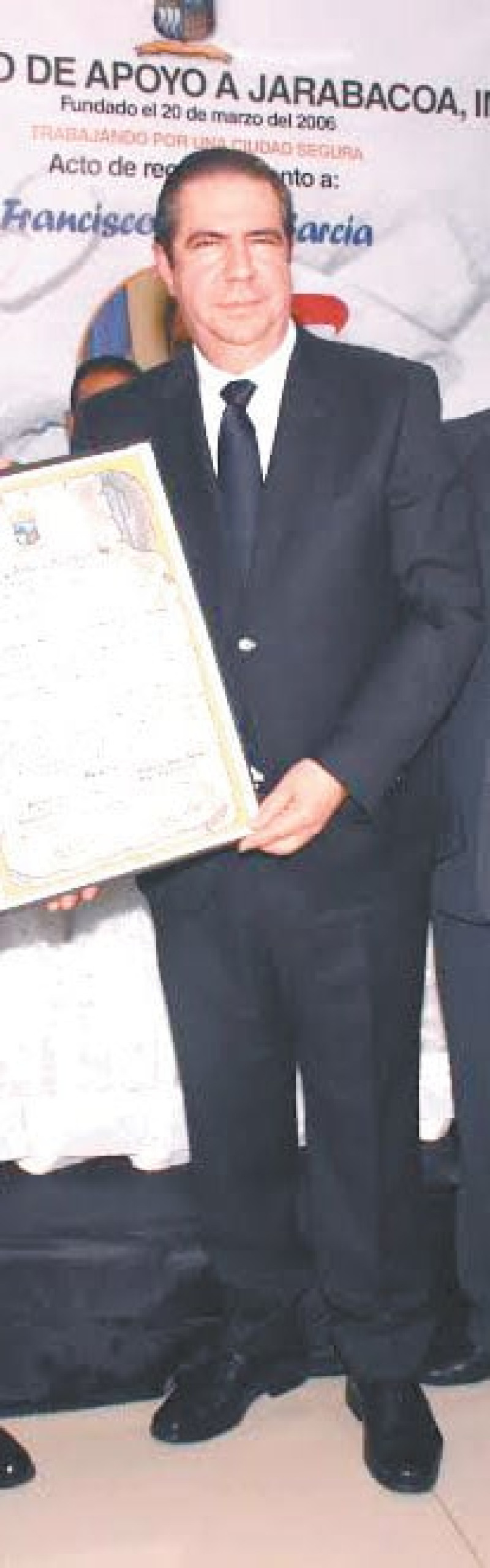 Francisco Javier García. Ministro de Turismo.