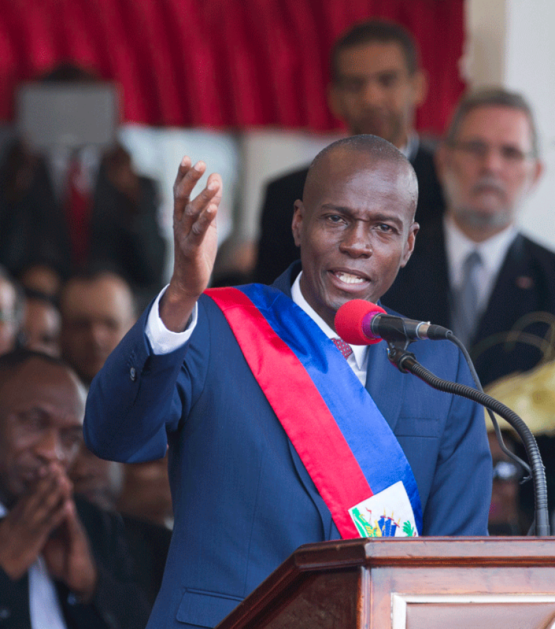Jovenel Moise. Presidente de Haití.