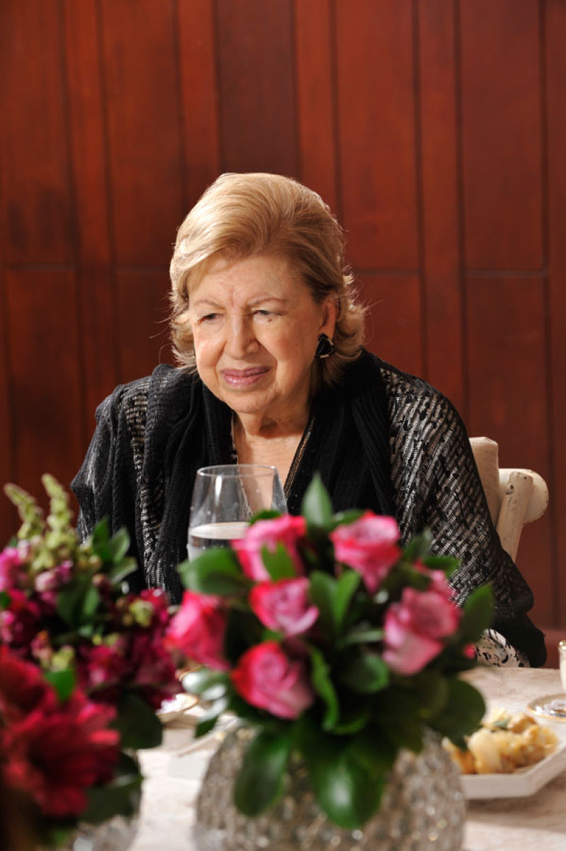 Margarita Copello de Rodríguez presidenta de la Fundación Sinfonía.