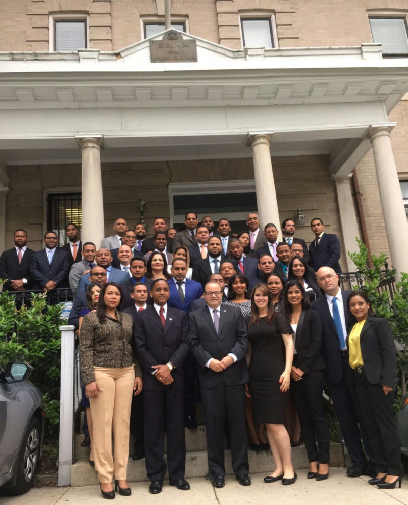 Embajador dominicano en Washington, José Tomàs Pérez, apertura oficialmemte la 6ta edición del Programa Líderes Visitantes con la participación de 50 jóvenes líderes de 27 provincias del país.