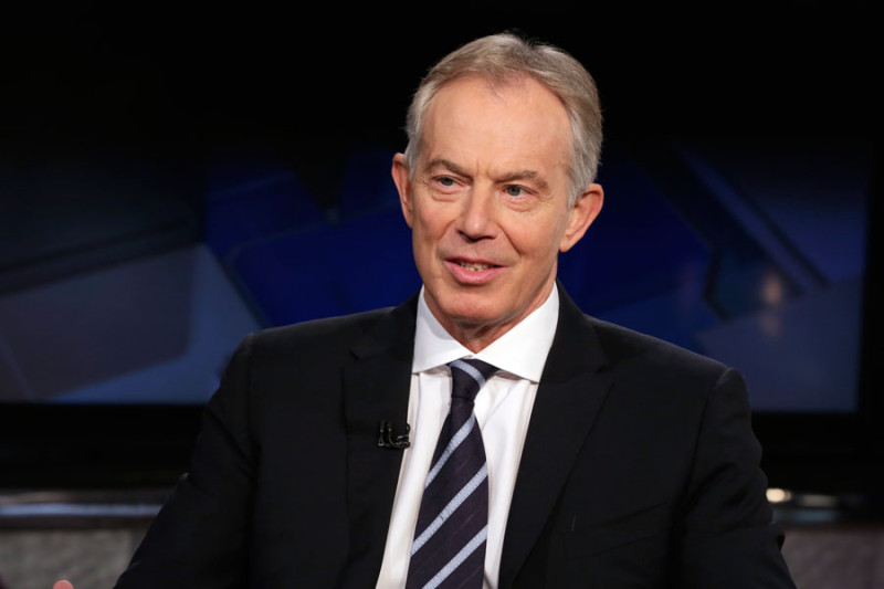 El ex primer ministro británico Tony Blair