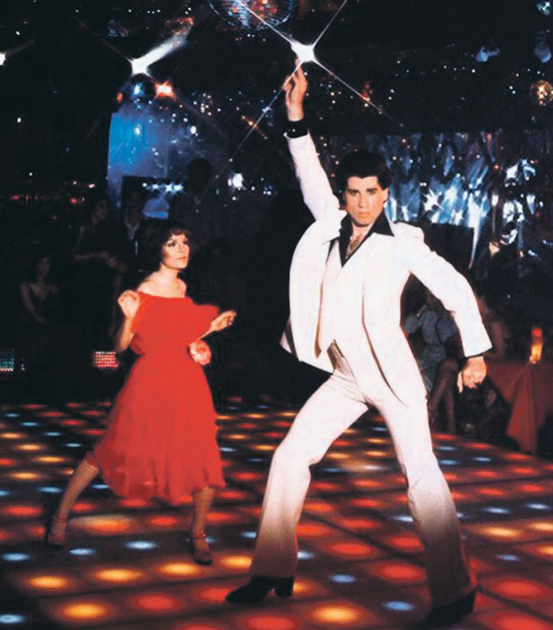 Figura. John Travolta era un ícono de la danza en su juventud. En Hollywood aprovecharon esta coyuntura para hacerlo actor de cine.