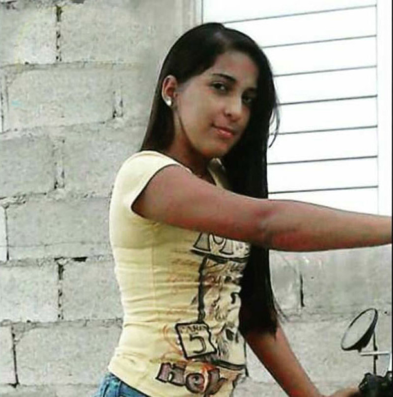 La víctima Esmeralda Estévez Morales (Yaniris).
