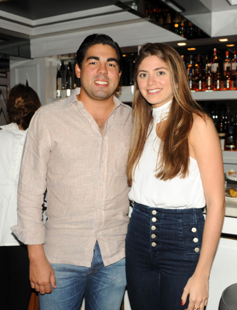 Héctor Evertz y Camila Fernández.