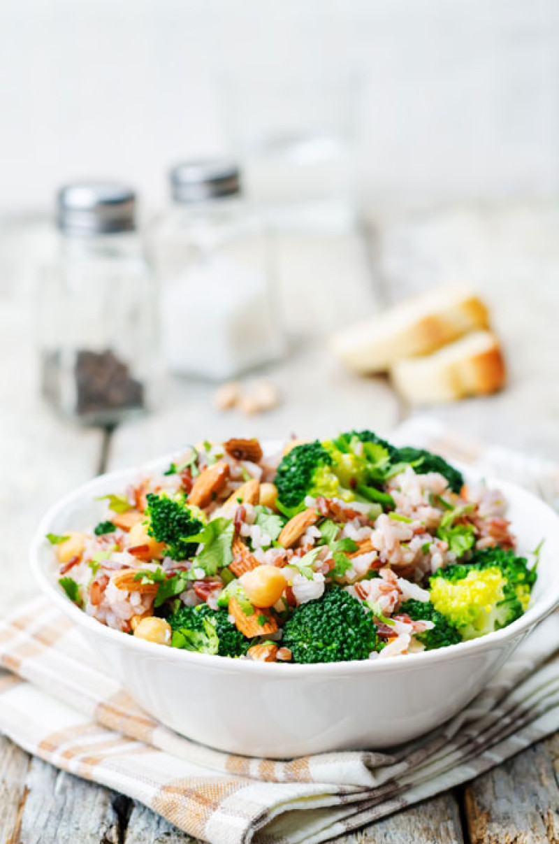 Arroz frito con Brócoli