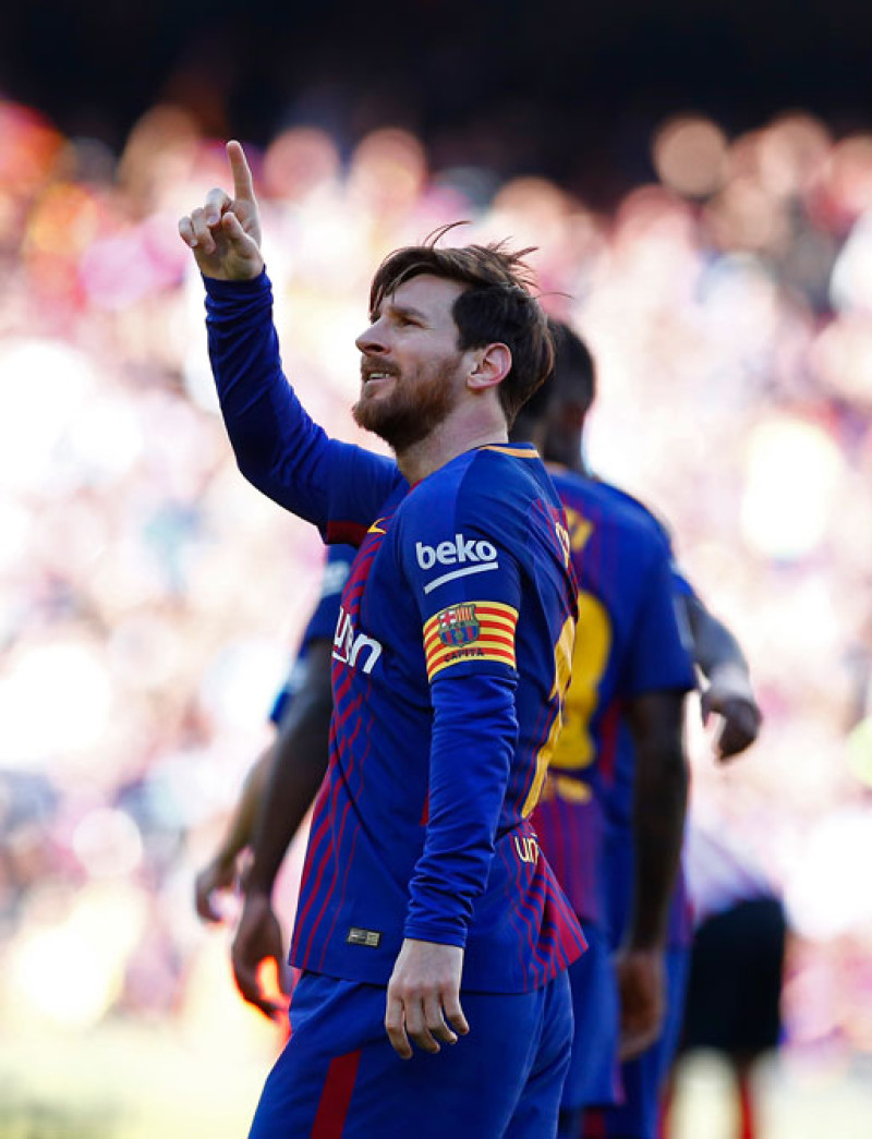 Lionel Messi ha registrado al menos 25 goles en nueve campañas seguidas.