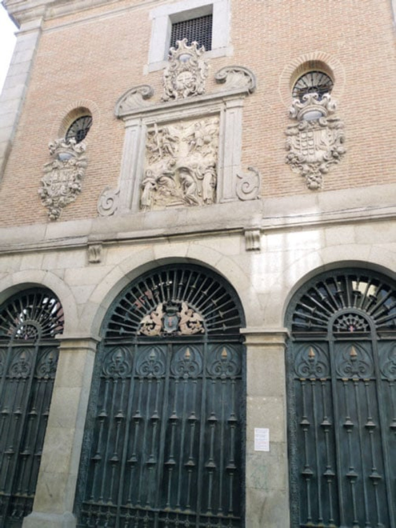 Iglesia. Convento de Las Trinitarias, donde fue enterrado Cervantes.