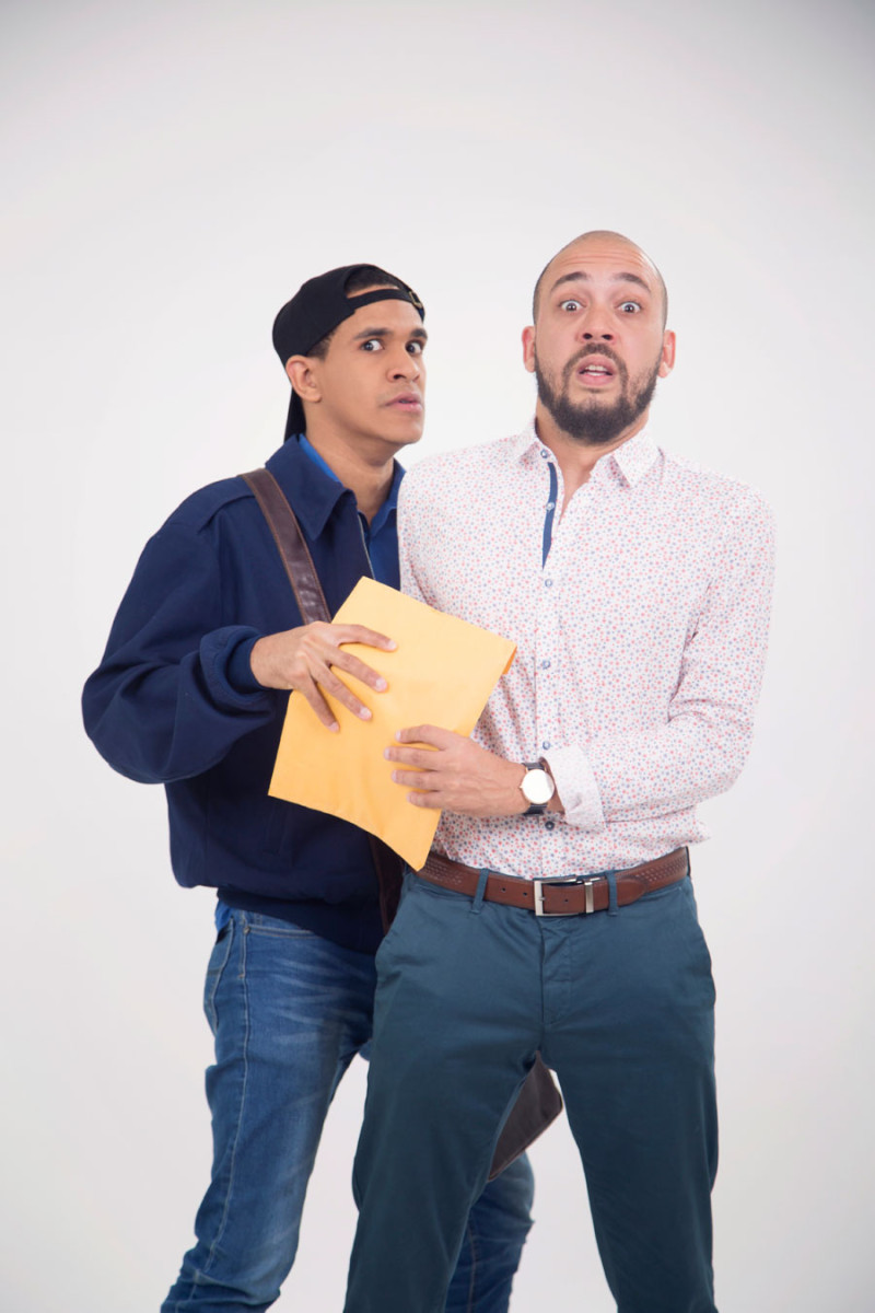 Actores. Noel Ventura y Eduardo Santos protagonizarán la comedia "Me quitaron la casa", en Casa de Teatro.