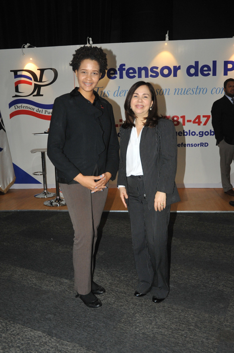 Jerilys Florián y Janet Moreno.