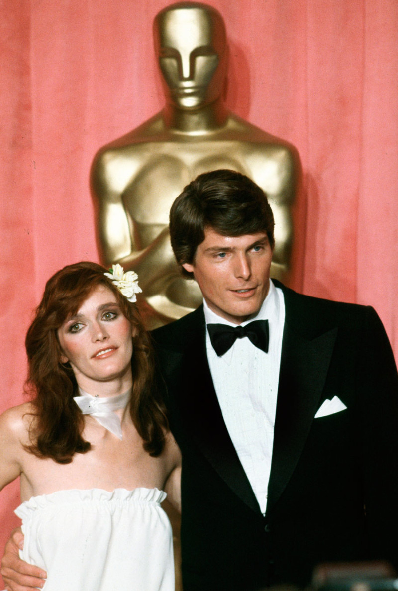 Gente. En esta foto del 9 de abril de 1979, Margot Kidder y Christopher Reeve durante la ceremonia de los premios Óscar en Los Ángeles. Kidder dio vida a Luisa Lane en pelí culas de “Superman”.