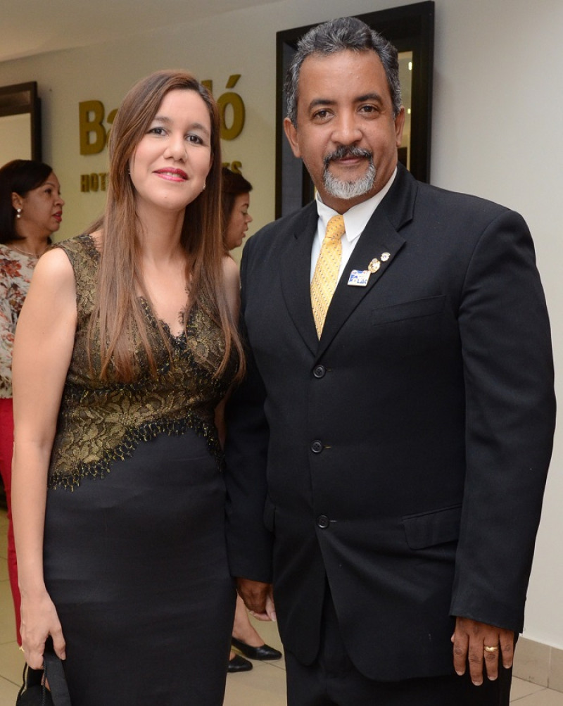 Lilibeth Hernández y Rolando santos