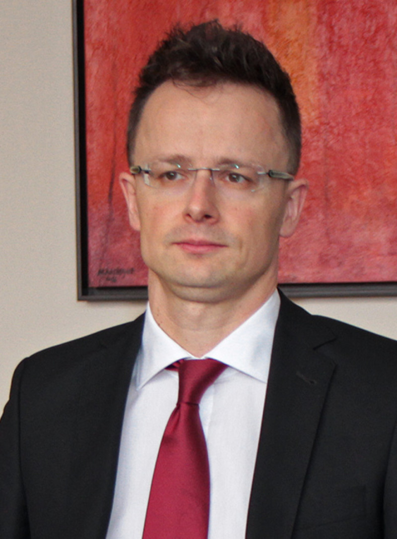 Peter Szijjarto, ministro de Exteriores húngaro (Fuente: Wikipedia).