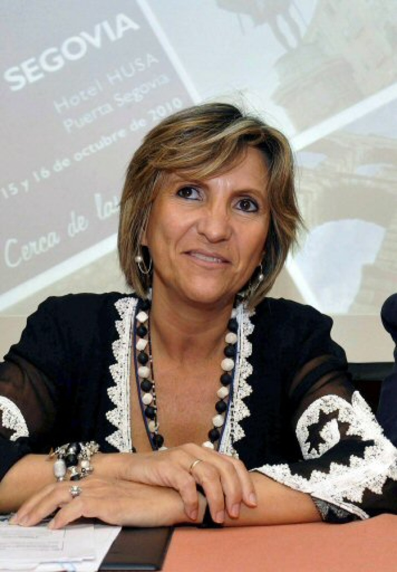 La española Verónica Casado que ha sido elegida como la mejor médica de familia del mundo. Foto de AP.