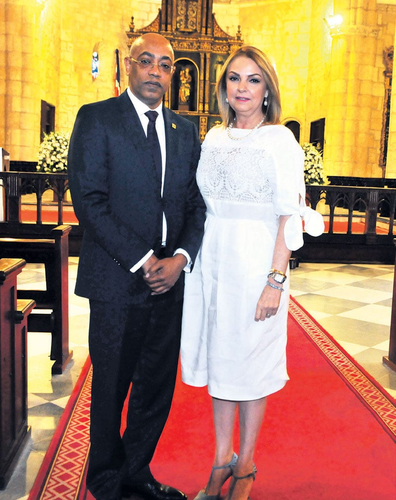 Andrés Guerrero y Patricia Bisonó.