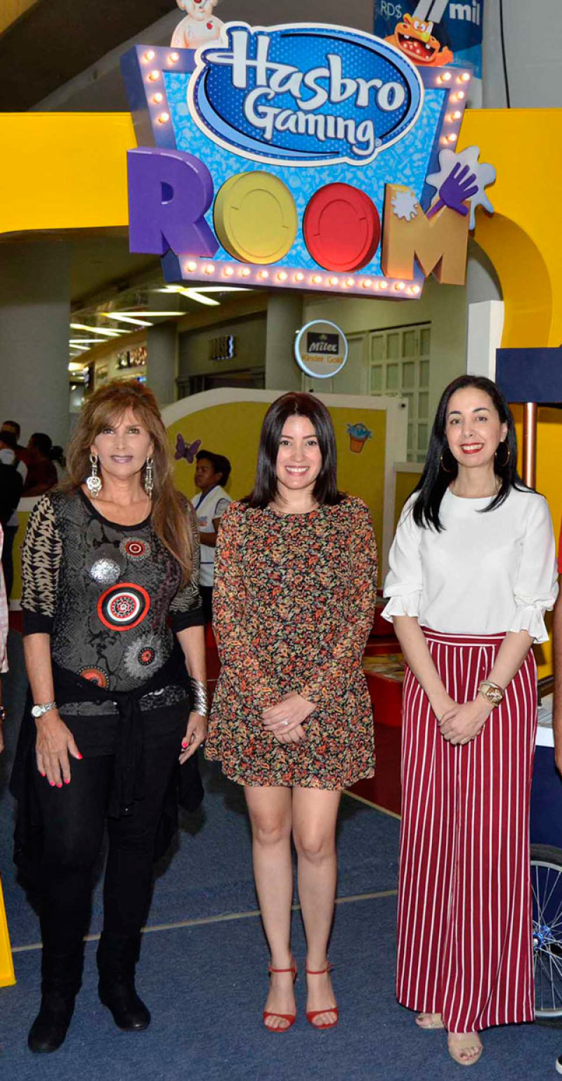 Luchy Dauhajre, María Heredia y Patricia Pérez.