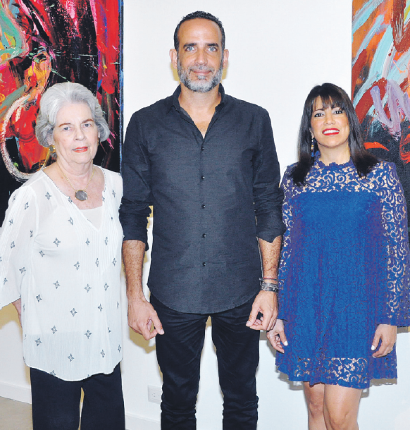 Olga Ramírez, José Pelletier y Paola Gómez.